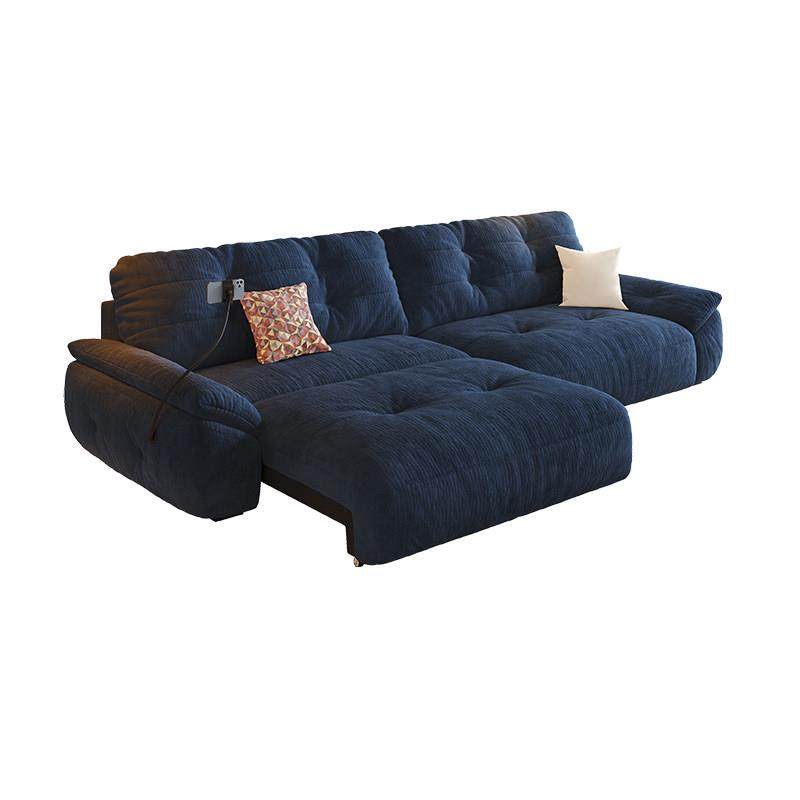 【新品15天发货】云朵沙发床电动布艺小户型客厅雪尼尔伸缩沙发,淘宝优惠券,粉丝福利购,淘宝优惠卷