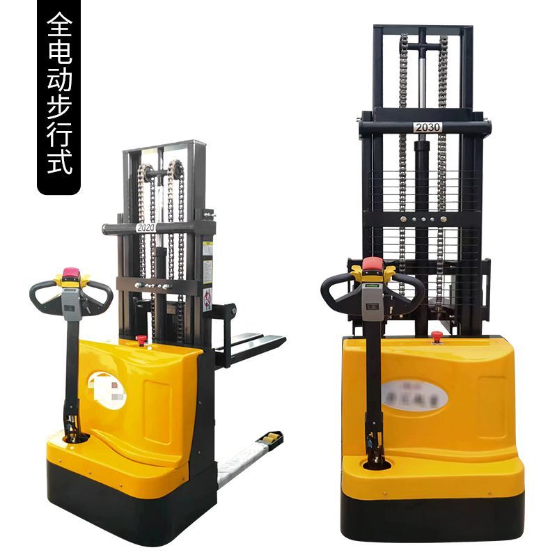 电动叉车2吨搬运车堆高车液压可升降升高堆垛车小型叉车装卸推车 - 图1