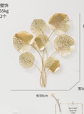 现代中式创意玄关铁艺壁挂 客厅过道墙面装饰挂件 墙壁家居装饰品