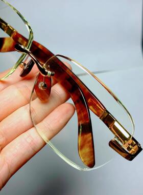 水晶石头镜东海天然水晶原石切割竹叶青水晶石清凉眼镜太阳镜