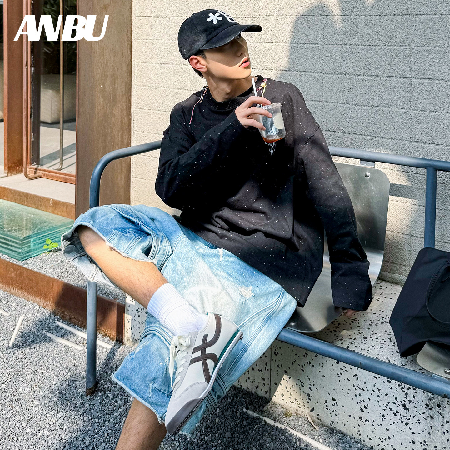 安步ANBU德训鞋男鞋2025新款秋季小众复古百搭软底校园风休闲鞋子,淘宝优惠券,粉丝福利购,淘宝优惠卷