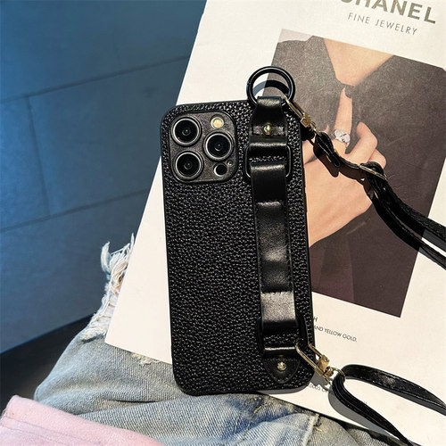 适用于华为荣耀play9T手机壳麦芒30/20手腕带5T斜跨绳4t支架8活力版荔枝纹5G复古4pro小众3E简约6Tpro手扣女 - 图2