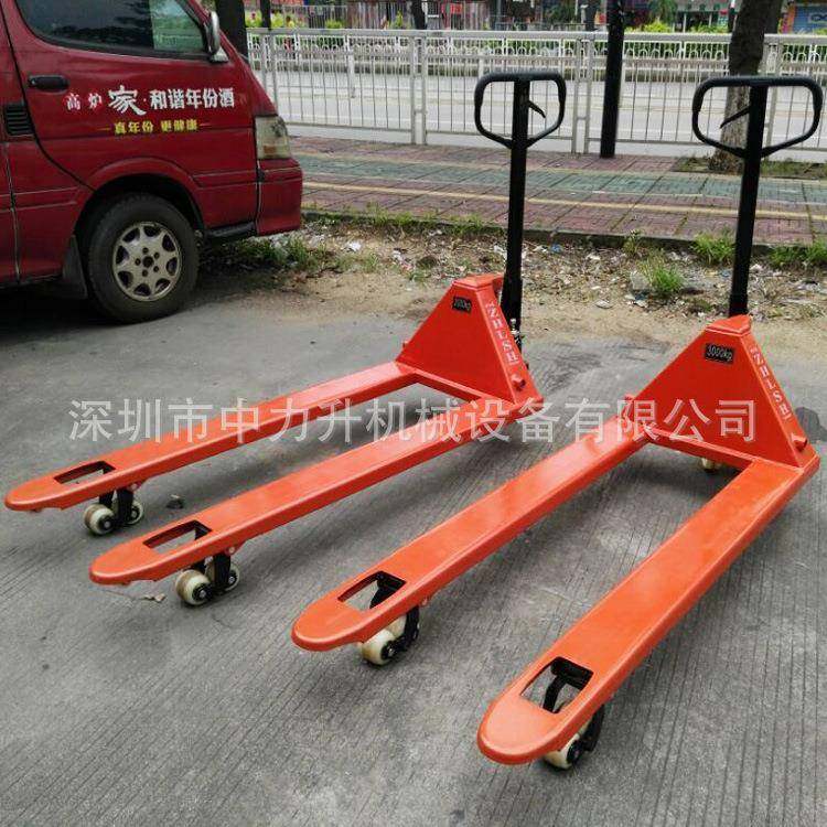 吨1.8/2.5米加长手动搬运车叉车液压托盘叉车手动液压车,淘宝优惠券,粉丝福利购,淘宝优惠卷