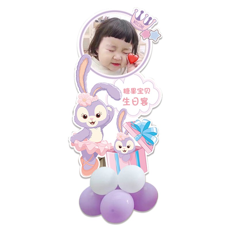 龙宝宝满月酒百天周岁百日宴kt板指示迎宾牌引牌装饰场景布置定制 - 图3