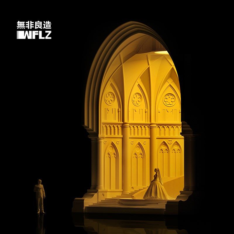 無非良造圣殿融蜡灯卧室无火香薰蜡烛融烛灯氛围夜灯生日新婚礼物,淘宝优惠券,粉丝福利购,淘宝优惠卷