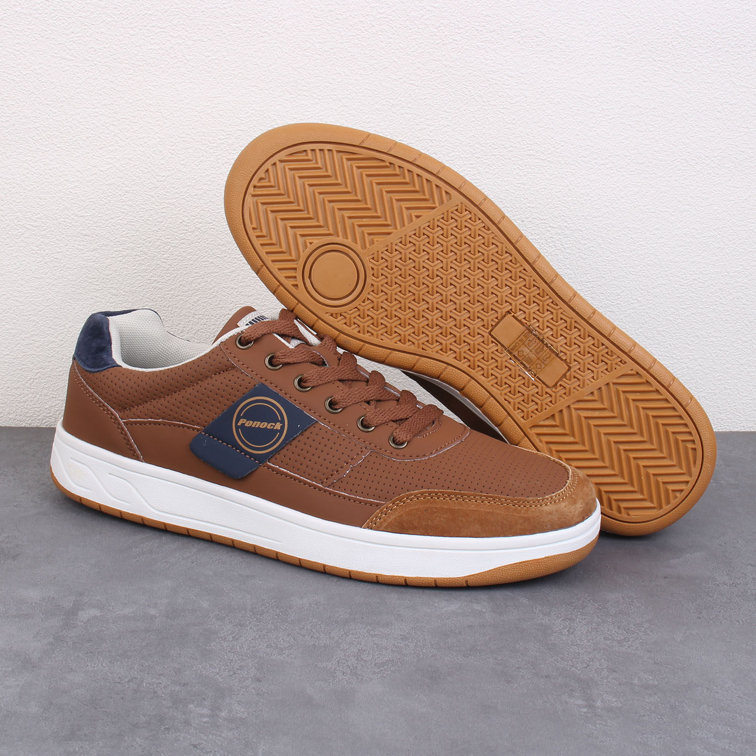 外贸出口单男士真皮复古滑板鞋低帮系带防滑耐磨休闲运动大码板鞋,淘宝优惠券,粉丝福利购,淘宝优惠卷