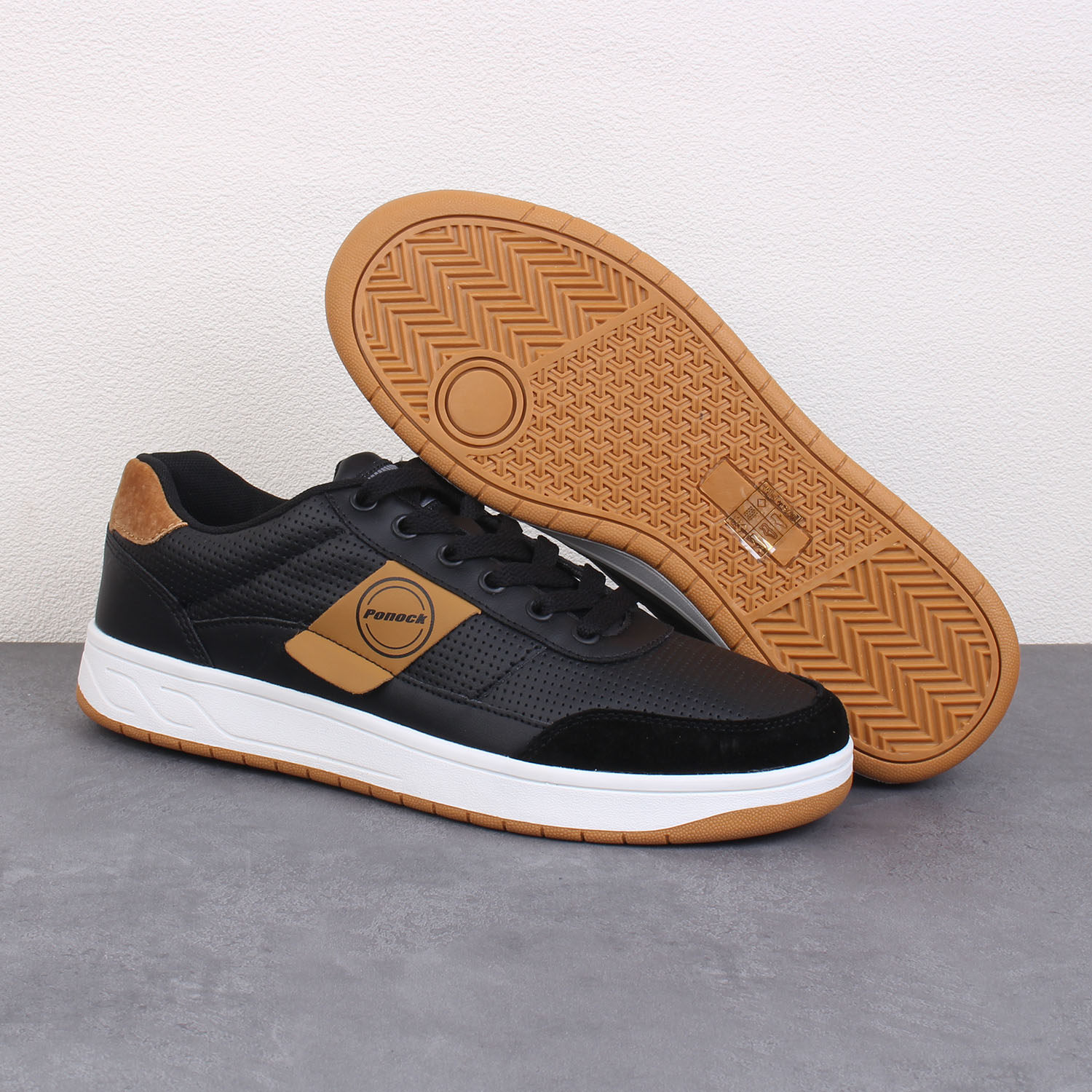 外贸出口单男士真皮复古滑板鞋低帮系带防滑耐磨休闲运动大码板鞋,淘宝优惠券,粉丝福利购,淘宝优惠卷