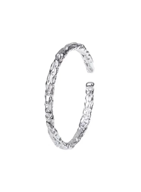 小众设计素圈星星戒指个性时级感女指环可调节冷淡风装饰对戒