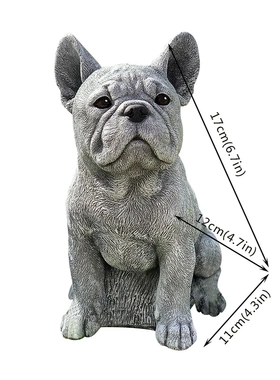 dog garden deoration狗狗树脂工艺品摆件ins家居庭院装饰