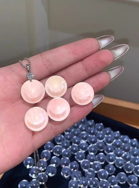 仿白水晶串珠项链女颈链