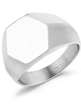 潮流不锈钢扳指男款 欧美时尚钛钢戒指爆款配饰直销