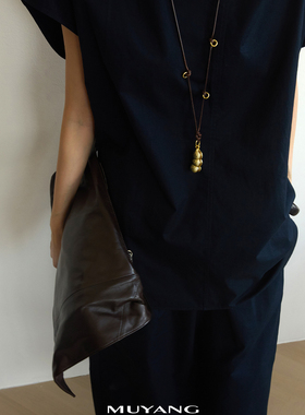 秋冬豌豆吊坠项链女配饰