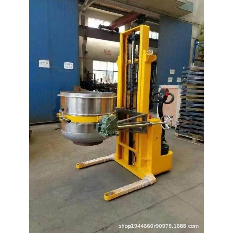 广东电动液压油桶升高车翻转倒料车化工桶搬运堆高叉车全自动行走,淘宝优惠券,粉丝福利购,淘宝优惠卷