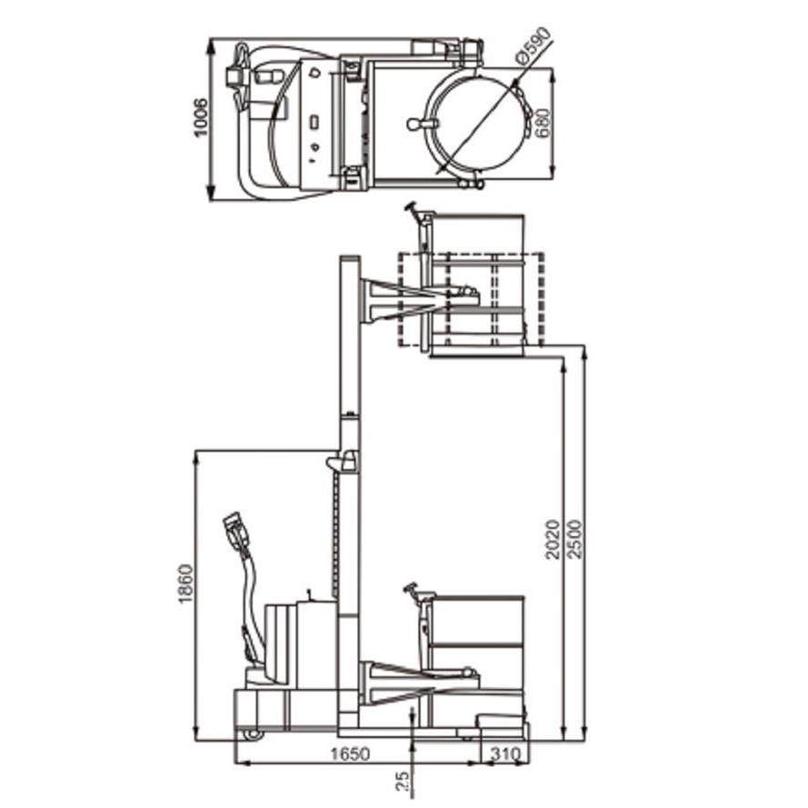 广东电动液压油桶升高车翻转倒料车化工桶搬运堆高叉车全自动行走,淘宝优惠券,粉丝福利购,淘宝优惠卷