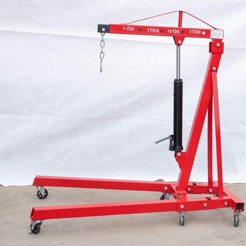 液压移动式手动液压小吊机吨2t折叠手动液压发动机小吊机,淘宝优惠券,粉丝福利购,淘宝优惠卷
