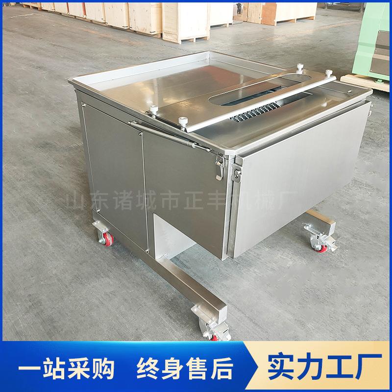 多功能猪羊牛骨切块机剁块排骨鸡腿冻肉猪蹄切块机全自动排骨机 - 图0