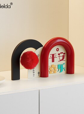 Mandelda平安喜乐家居饰品乔迁之喜客厅电视柜高级感玄关装饰摆件