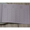Office 48 days student learning situation scene attendance punch-in record form account expense roster notebook