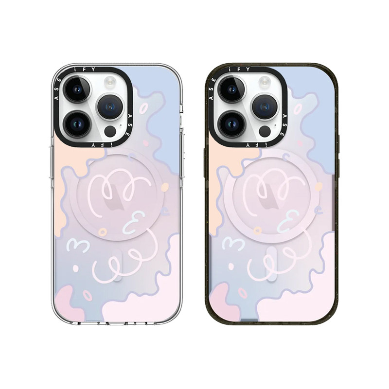 【PX＆FC】磁吸幻彩渐变线条16Pro手机壳17PROMAX/AIR适用15Promax苹果14Promax防摔iPhone13少女小众保护套 - 图2