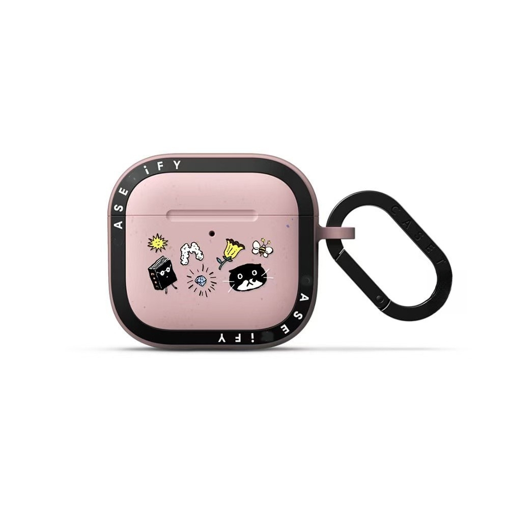 【PX&FC】可爱小黑猫AirPods4代耳机保护套黑蛇王适用AirPods pro2代小恐龙苹果蓝牙无线耳机软壳 - 图2