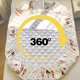 2025 new printed cotton wool bed cover