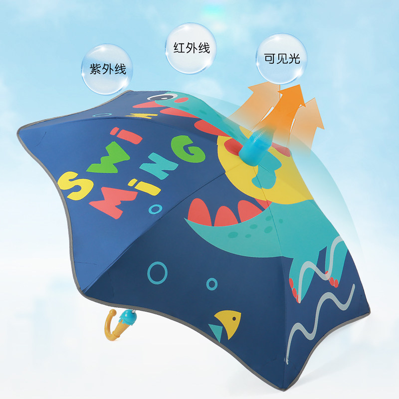 安全圆角儿童雨伞女男童小学生宝宝幼儿园女孩可爱上学女童遮阳伞,淘宝优惠券,粉丝福利购,淘宝优惠卷