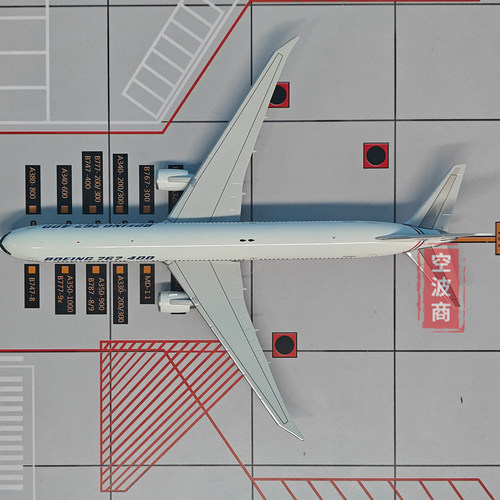 1:400波音原厂B767-432ER客机N76400飞机模型合金摆件收藏PT - 图3