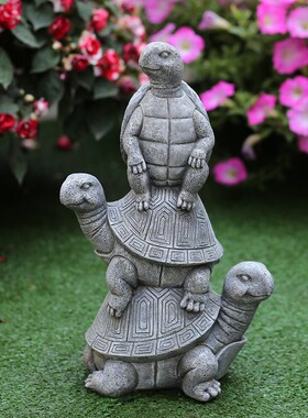 小院子装饰 户外花园庭院小摆件创意美式乡村复古树脂小精灵摆件