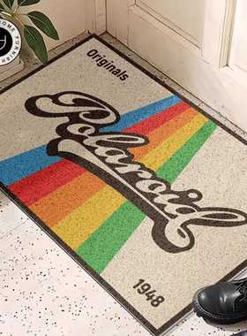 Fnac耐磨进门垫耐脏浴室玄关垫入户门脚垫立得地垫圈地创意防滑丝