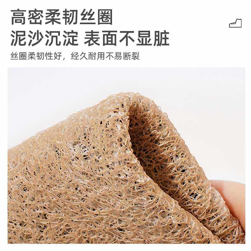 文莱除尘美式皮革垫垫脚地丝圈进门马德里花砖法式复古地垫门外耐 - 图1