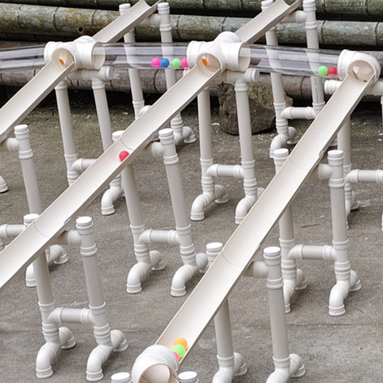 幼儿园玩水管道沙水区玩具pvc水管沙池水管配件户外玩水设备工具