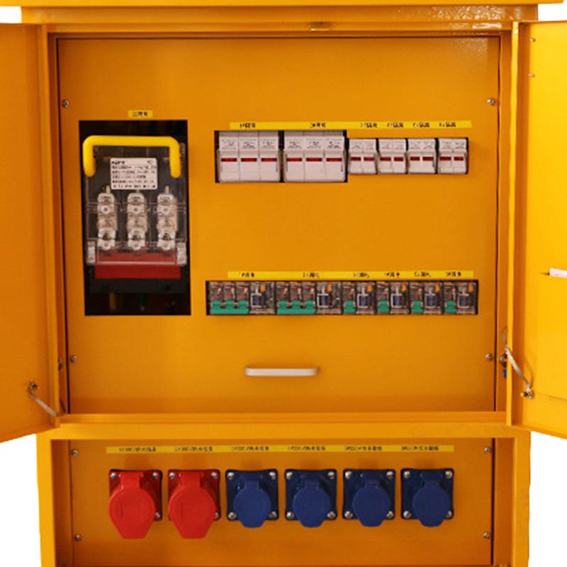 工业插座配电箱工地临时照明电源箱户外防雨三级配电柜厂家 - 图0