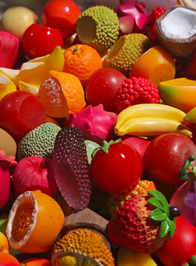 仿真大号水果儿童过家家玩具娃娃屋装饰diy饰品配件树脂桌面摆件