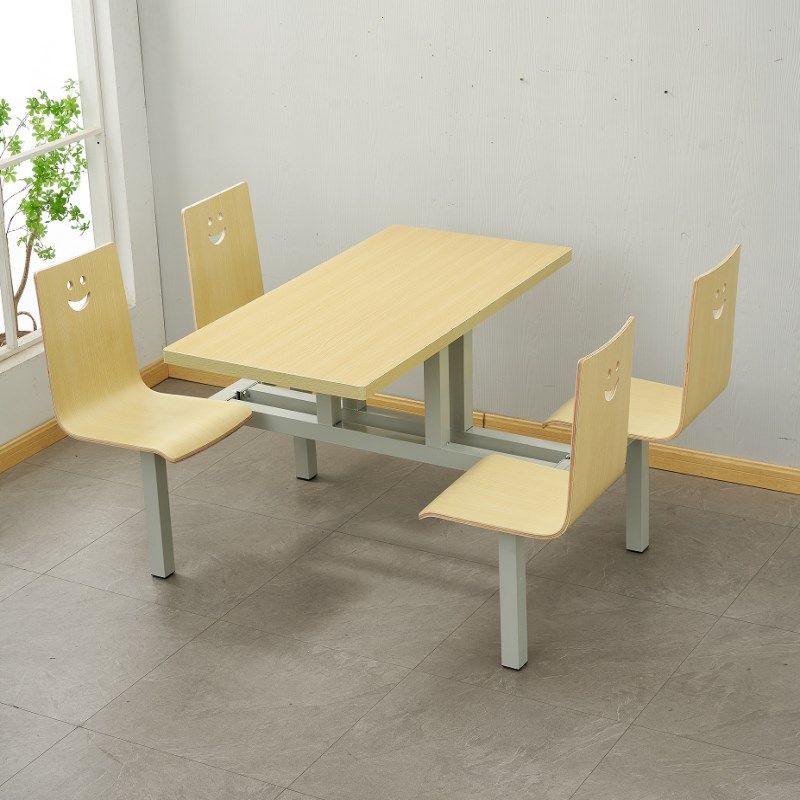 四人连体食堂餐桌椅组合快餐厅员工工厂公司职工餐桌学校学生餐桌,淘宝优惠券,粉丝福利购,淘宝优惠卷