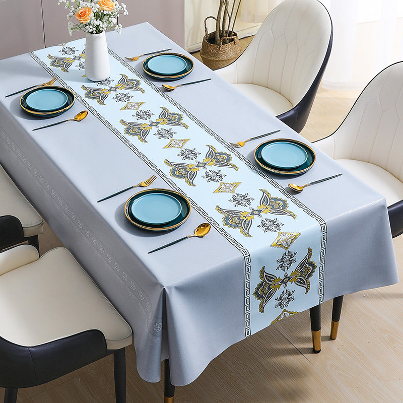 桌布防水防油防烫免洗中式餐桌台布长方形茶几布艺饭桌电视柜盖巾,淘宝优惠券,粉丝福利购,淘宝优惠卷