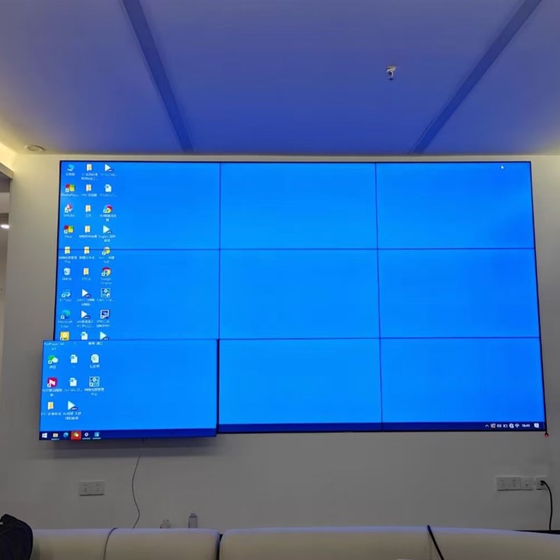 LG京东方43-46-49-50-55-60寸液晶拼接屏幕LED无缝电视墙会议大屏 - 图0