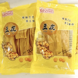 念村人干0添加手工豆皮80g*5包