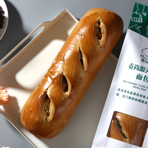 麦尚源大列巴面包营养早餐俄式小麦全麦黑麦粗粮多口味家庭组合装 - 图0
