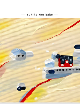 【Yukiko Noritake】人文自然风景插画治愈系现代艺术复刻挂画芯