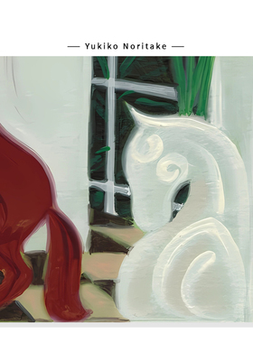 【Yukiko Noritake】法式中古宫廷马插画复古建筑艺术复刻挂画芯