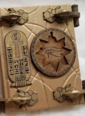 新品木乃伊死亡之书book of the de树脂工艺品摆件魔法书