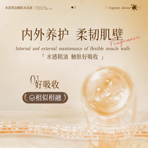 香氛沐浴油秋冬长效滋润保湿持久留香72小时干皮润肤香水沐浴露 - 图2
