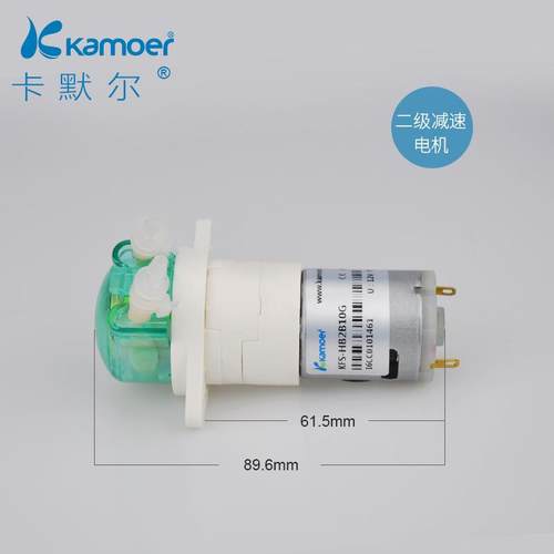 KamoerKFS12V24V1ml小流量化学分析仪取样排废微型蠕动泵 - 图2
