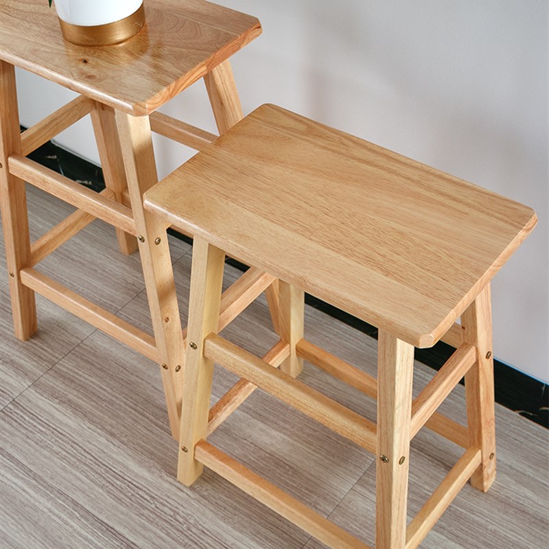 实木家用加宽加厚小梯凳客厅成人矮凳板凳木头质R凳子换鞋凳花盆 - 图3