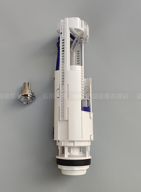 美加华马桶水箱配件双按排水阀去水阀坐便器冲水阀乐家roca适配