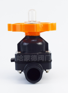 PVC隔膜阀UPVC工程塑料承插式手动隔膜阀DN15 20 25 32 40 50 mm