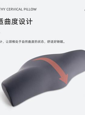 ll颈椎枕睡觉记忆棉枕头生宿护舍58052颈睡眠助学男女椎脊椎仰睡