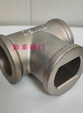 Q41/47法兰球阀三通扳手开关铸钢三通插钢管手柄扁椭圆孔四方孔