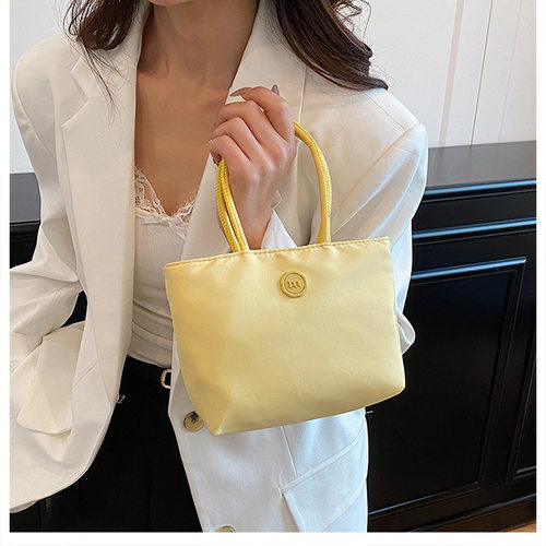 尼龙小包时尚托特包小清新手机包休闲手提包牛津布女士迷你手拎包 - 图0