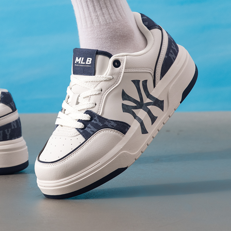 MLB女鞋新款低帮舒适休闲鞋时尚潮流板鞋跑步训练运动鞋 - 图3